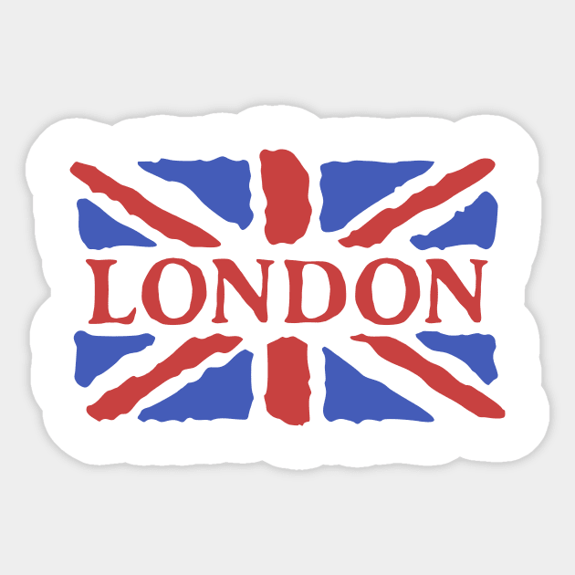 London Sticker by denufaw